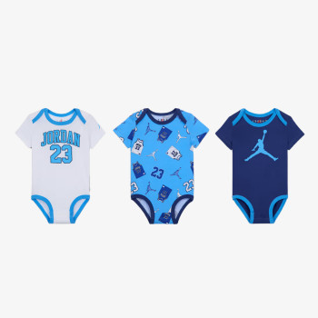 JORDAN JDN MJ 23  JERSY 3PK BODYSUIT 
