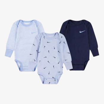 Nike NKN BABY ESSENTIALS 3PK LS BS 