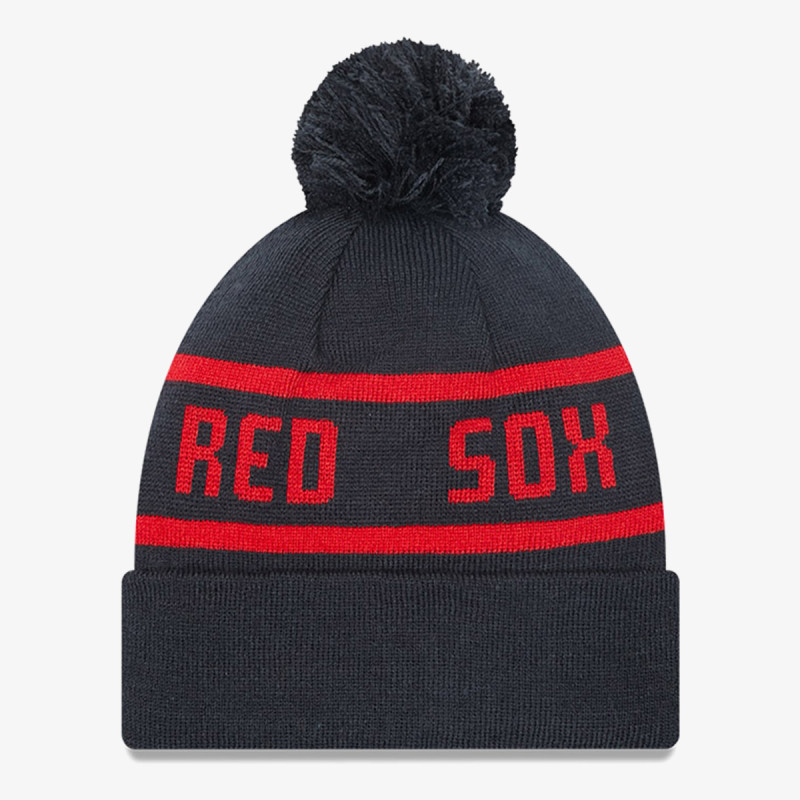 New Era KAPA JAKE CUFF BEANIE BOSRED NVY 