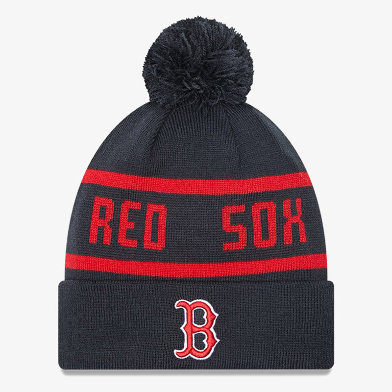 New Era KAPA JAKE CUFF BEANIE BOSRED NVY 