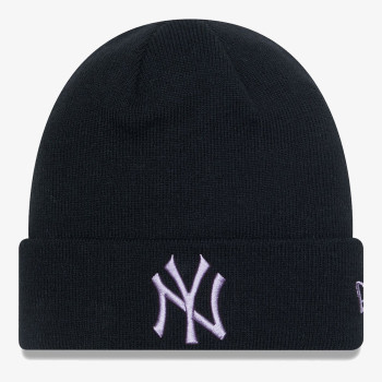 New Era KAPA LEAGUE ESS CUFF BEANIE NEYYAN  BLKP 