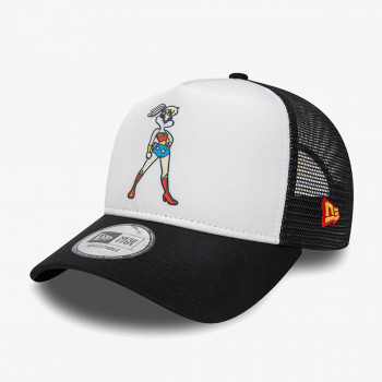 New Era KAPA WONDER WOMAN TRUCKER LTMASH WHIBLK 