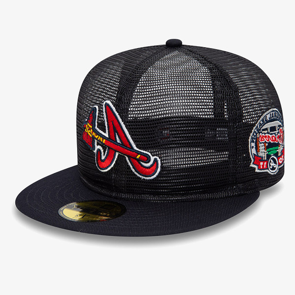 New Era MLB 59FIFTY MESH PATCH ATLBRA  NVY 