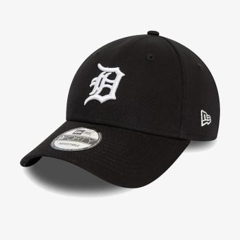 New Era LEAGUE ESSENTIAL 9FORTY DETTIG  BLKWHI 