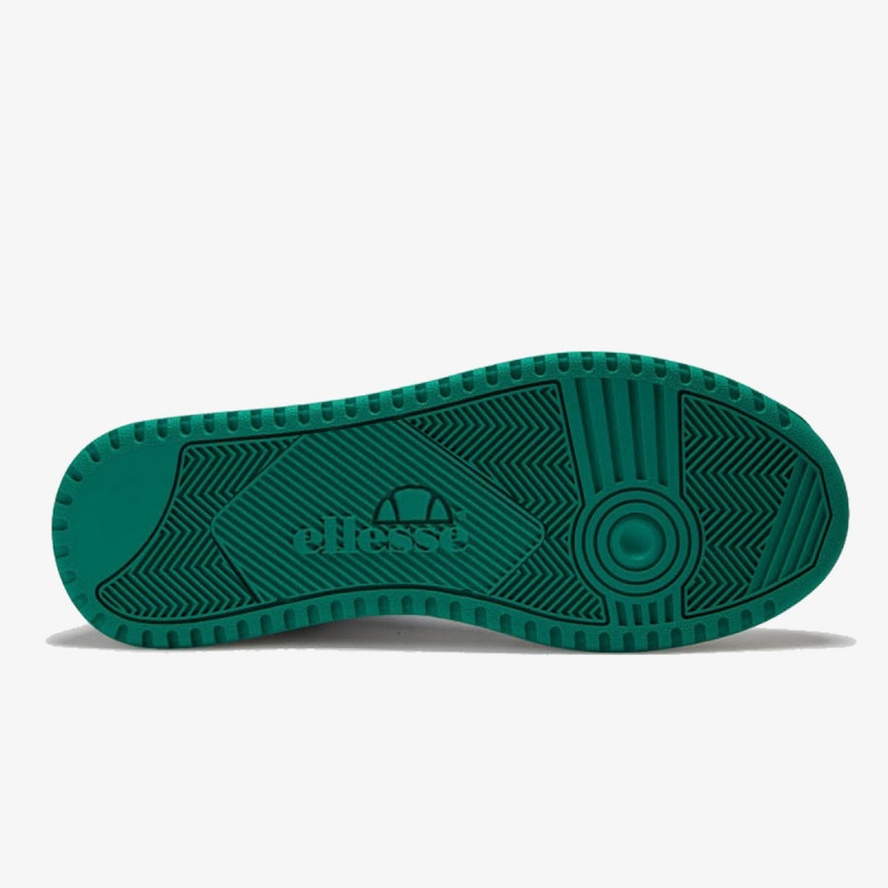Ellesse ASSIST HI LTHR AM WHT/DK BLU/GRN 