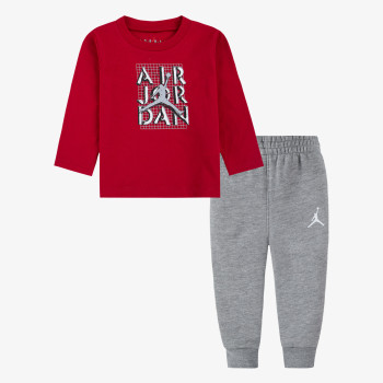 Nike Комплект JDB AIR JORDAN STACKED LS TEE 