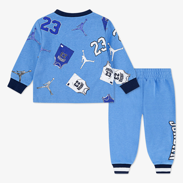 JORDAN JDN MJ 23 JERSEY LS PANT  SET 