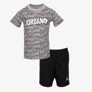 Nike Jordan JDB  STICKERS SS TEE MESH SET 