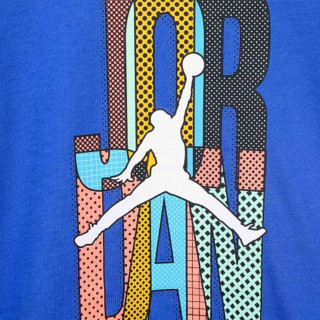 Nike Тениска Jordan Mismatched Stacked Graphic 