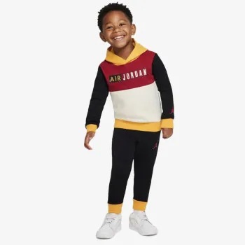 Nike- Haddad Екип JDB PAPRIKA FLC PO HOODIE SET 