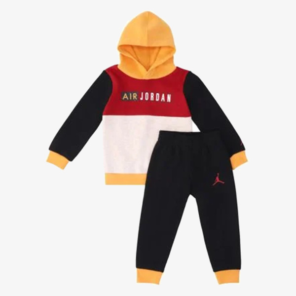 Nike Екип JDB PAPRIKA FLC PO HOODIE SET 