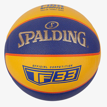 SPALDING TF-33 Gold - Yellow/Blue 2021 Sz6 Compos 