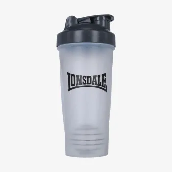 Lonsdale БУТИЛКA ЗА ВОДА Vintage Shaker00 Charcoal/Clear - 