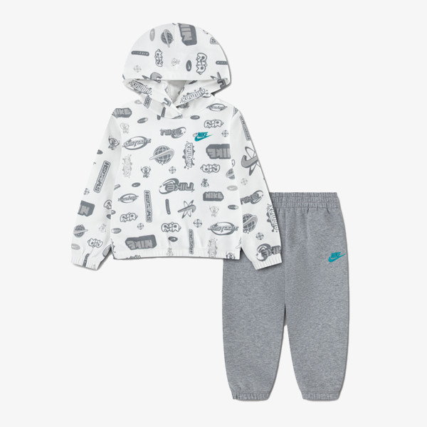 Nike NKB B NSW BRAND A AOP FLC PO S 