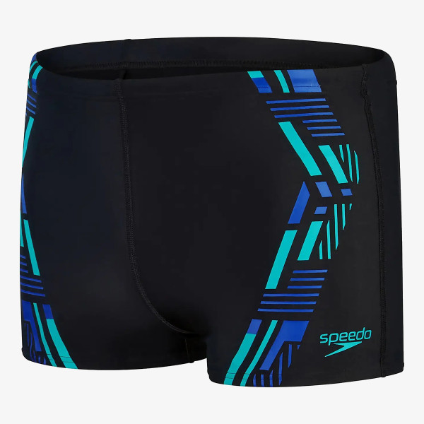 Speedo Къси панталони за плуване Tech Print Aquashort 