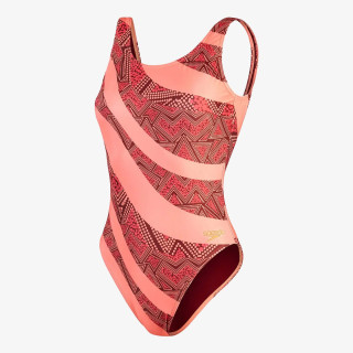 Speedo Allover Deep U-Back 