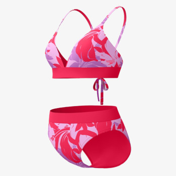 Speedo Womens Printed Banded Triangle 2 Piece 
