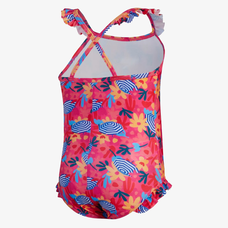 Speedo ALV DIGI PT FRILL TSRP 1PC JF PINK/PINK 