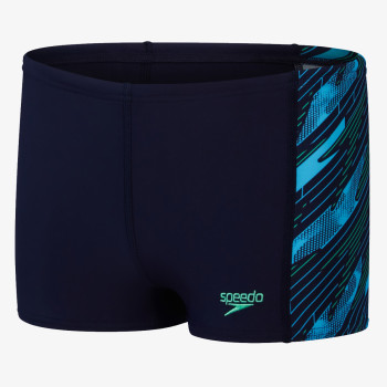 Speedo Къси панталони за плуване HYPERBOOM PAN ASHT JM NAVY/GREEN 