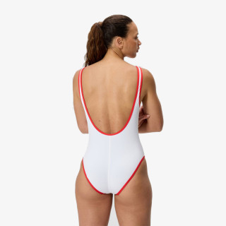 Speedo Solid Bound Scoop One Piece 