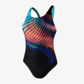 Speedo Къси панталони за плуване LIGHTSWIRL PLMT DIGI PBCK AF BLACK/BLUE 