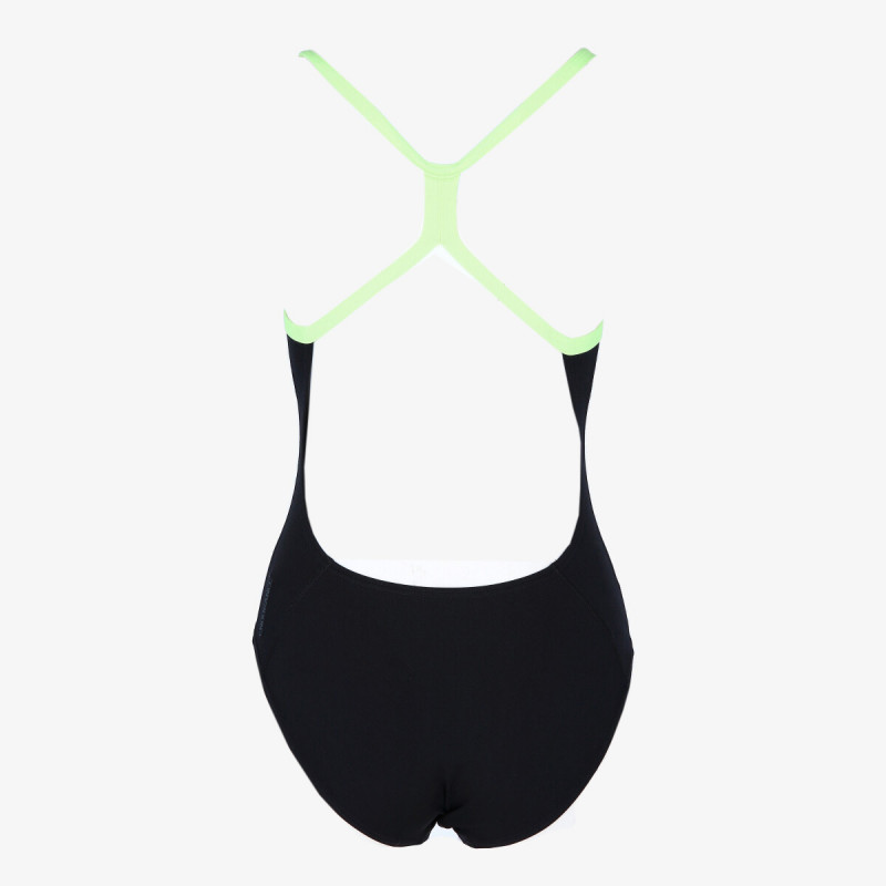 Speedo ECHOMIRROR PLMT DIGI RLBK AF BLACK/GREE 