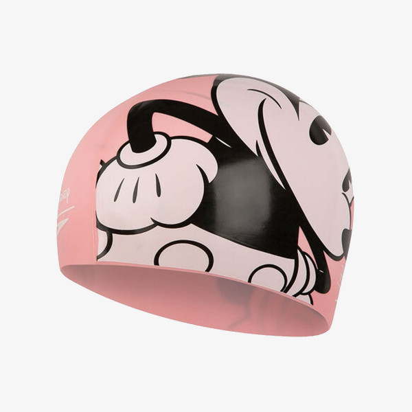Speedo MINNIE MOUSE SLOGAN PRT CAP AU PINK/BLK 