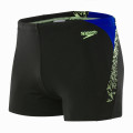 Speedo Къси панталони за плуване BOOM SPL ASHT AM BLACK/GREEN 