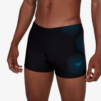 Speedo TECH LOGO ASHT AM BLACK/BLUE 