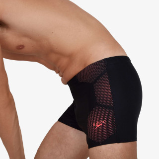 Speedo TECH LOGO ASHT AM BLACK/RED 