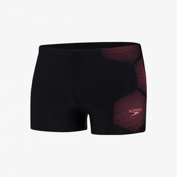 Speedo TECH LOGO ASHT AM BLACK/RED 