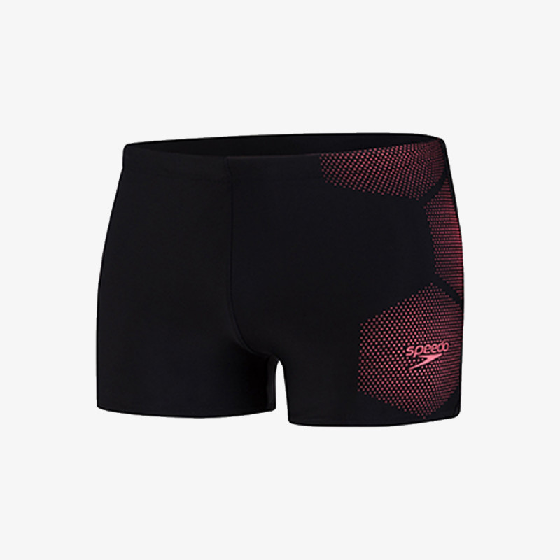 Speedo TECH LOGO ASHT AM BLACK/RED 