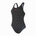 Speedo Бански костюм от една част END+ PT MDLT 1PCE AF BLACK/WHITE 