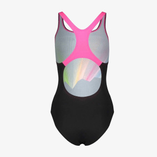 Speedo PLMT DIGI PRINTED MEDALIST AF BLACK/PINK 