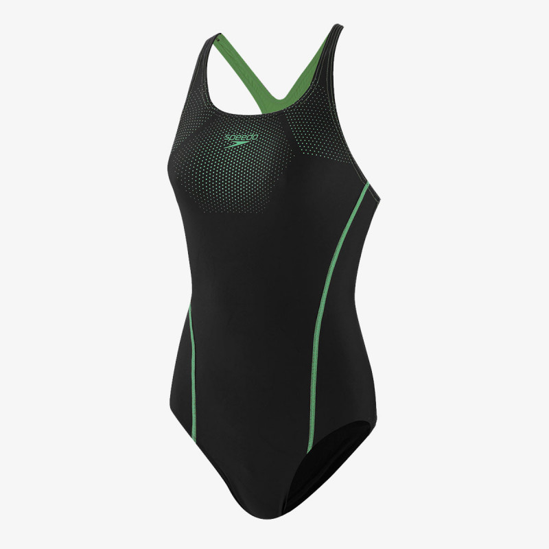 Speedo TECH PLMT MEDALIST AF BLACK/GREEN 