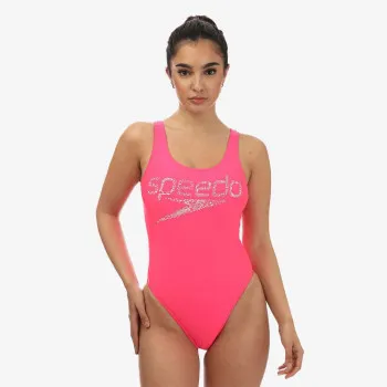 Speedo БАНСКИ КОСТЮМ ОТ ЕДНА ЧАСТ Logo Deep U-Back 