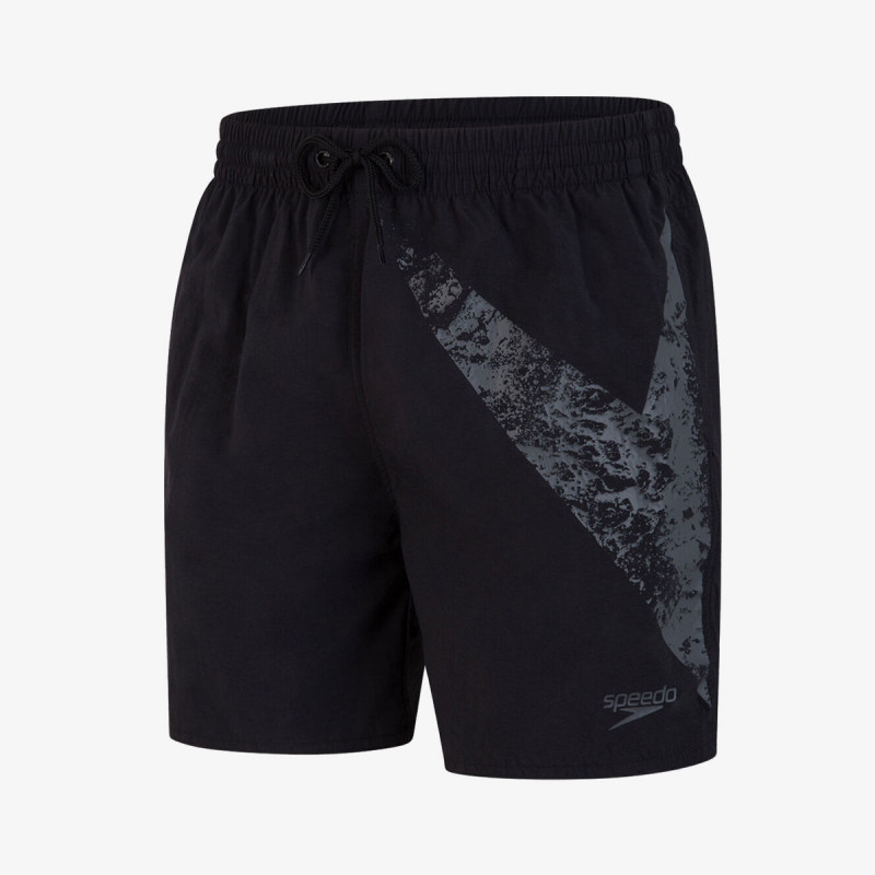 Speedo BOOMSTAR 16 WATERSHORT AM BLACK/GREY 