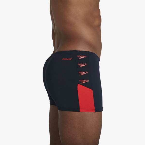 Speedo Къси панталони за плуване BOOM LOGO SPLICE ASHT AM NAVY/RED 