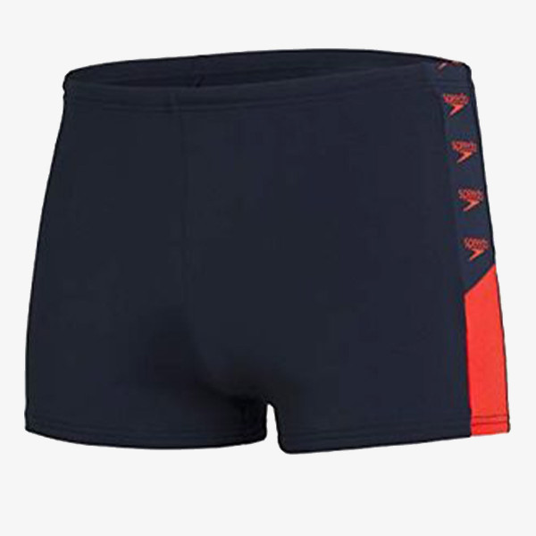 Speedo Къси панталони за плуване BOOM LOGO SPLICE ASHT AM NAVY/RED 