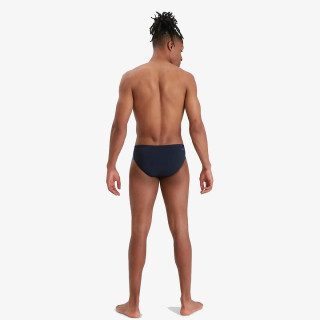 Speedo Къси панталони за плуване BOOM LOGO SPLICE 7CM BRIEF AM NAVY/BLUE 