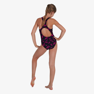 Speedo BOOM LOGO MEDALIST JF BLACK/PINK 