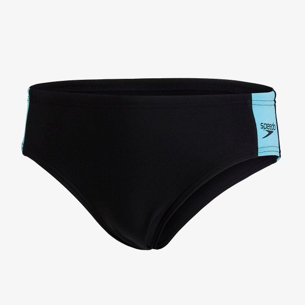 Speedo Къси панталони за плуване BOOM LOGO SPL 5CM BRF JM BLACK/BLUE 