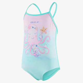 Speedo Digital Thinstrap Swimsuit 