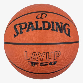 SPALDING Layup TF-50 Sz7 Rubber Basketball 