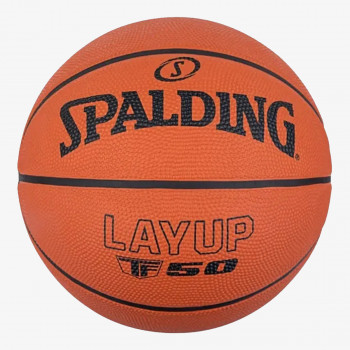 SPALDING Layup TF-50 Sz5 Rubber Basketball 
