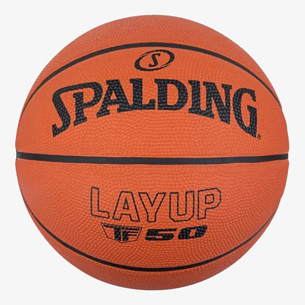 SPALDING Layup TF-50 Sz5 Rubber Basketball 