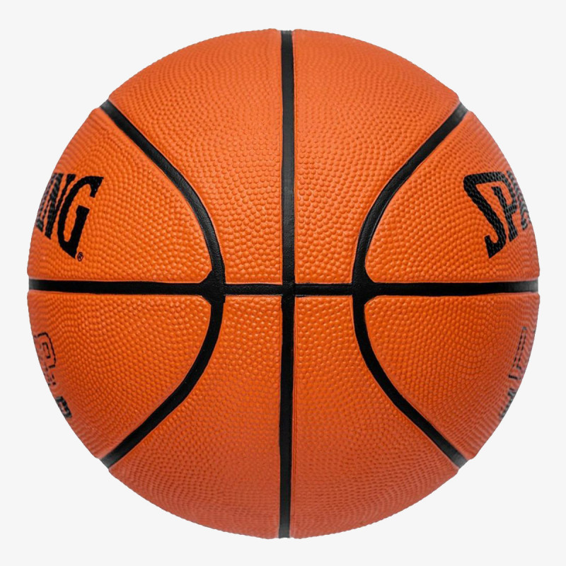 SPALDING Layup TF-50 Sz5 Rubber Basketball 