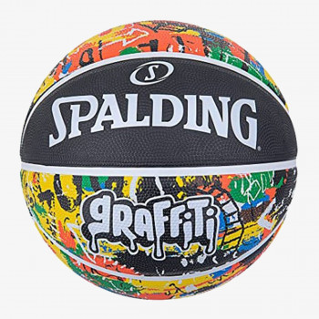 SPALDING KOŠ. LOPTA GRAFITTI rainbow 