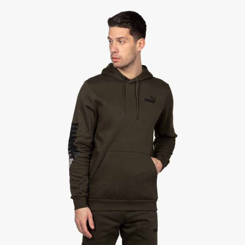 Puma PUMA POWER LOGO HOODIE FL 