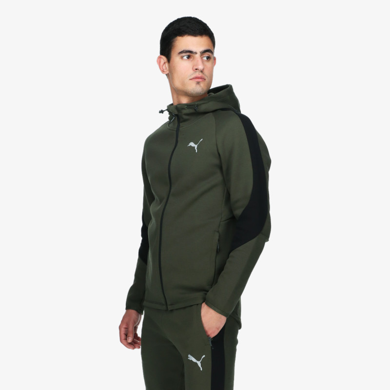Puma PUMA EVOSTRIPE FULL-ZIP HOODIE 
